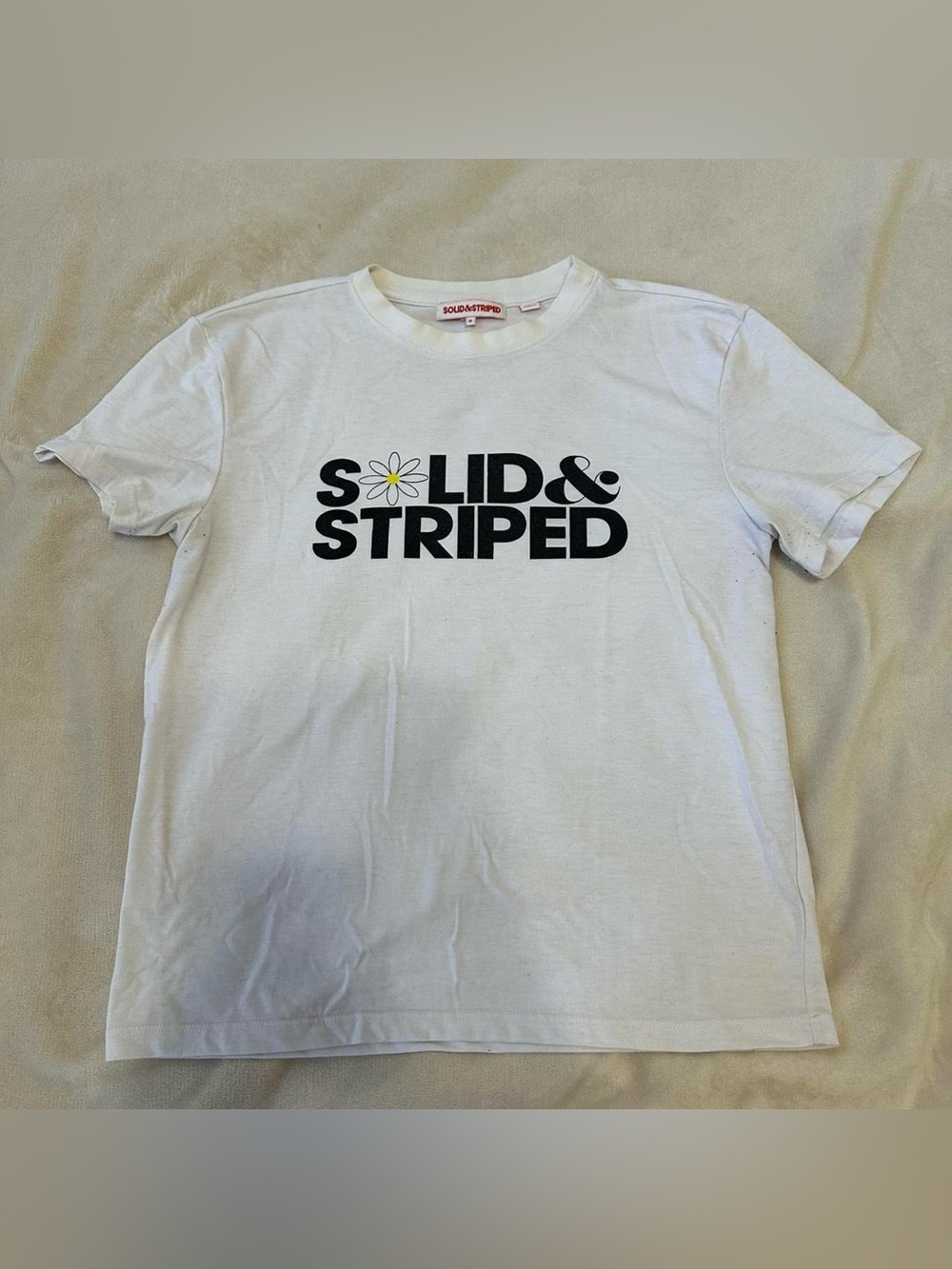 Solid & Striped Logo Graphic Short Sleeve T-Shirt